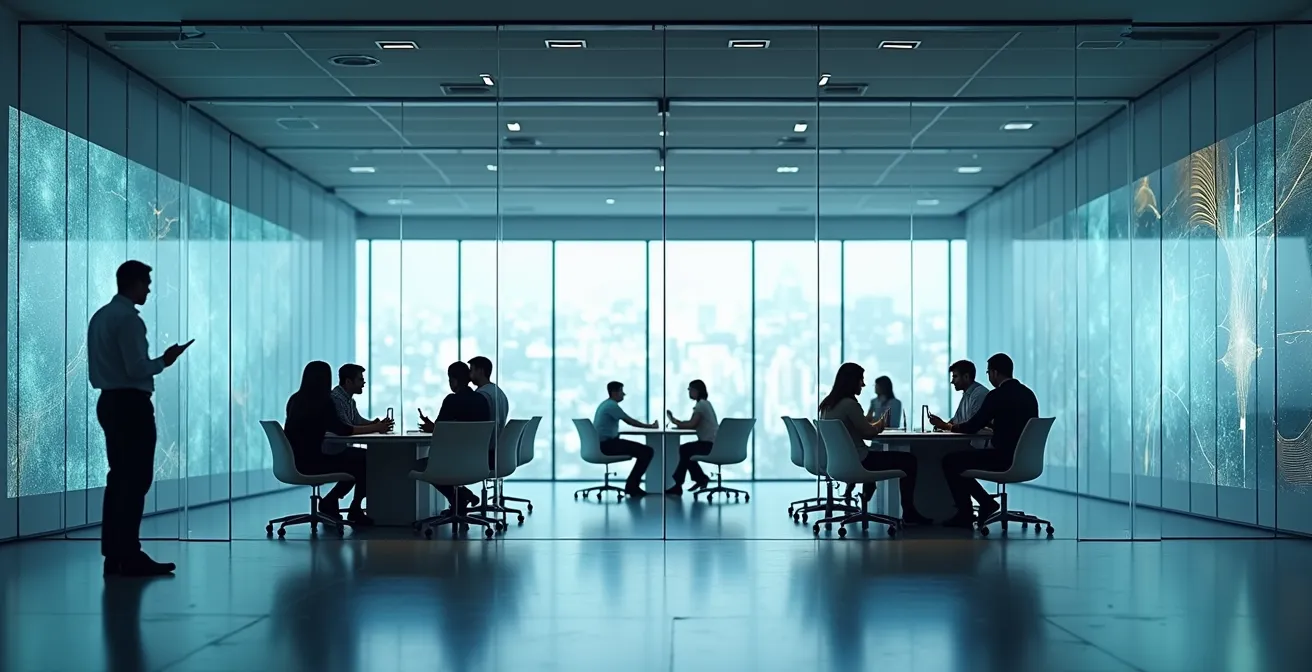 Transparent franchise selection process showing mutual evaluation and data sharing