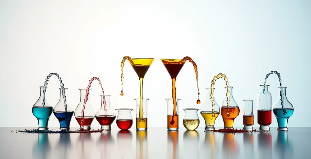 Abstract visualization of profit losses from inconsistent multi-location operations