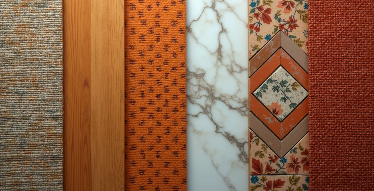 Macro shot of diverse cultural symbols and textures representing global franchise adaptation