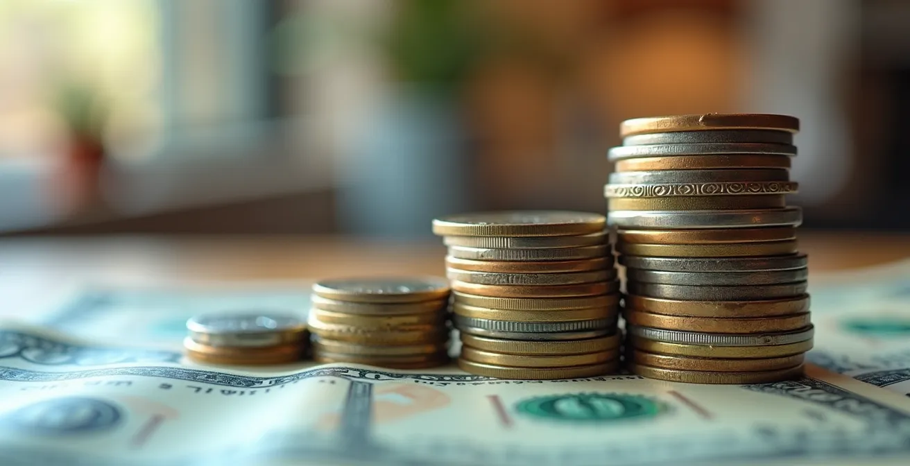 Visual representation of profit margin optimization in retail